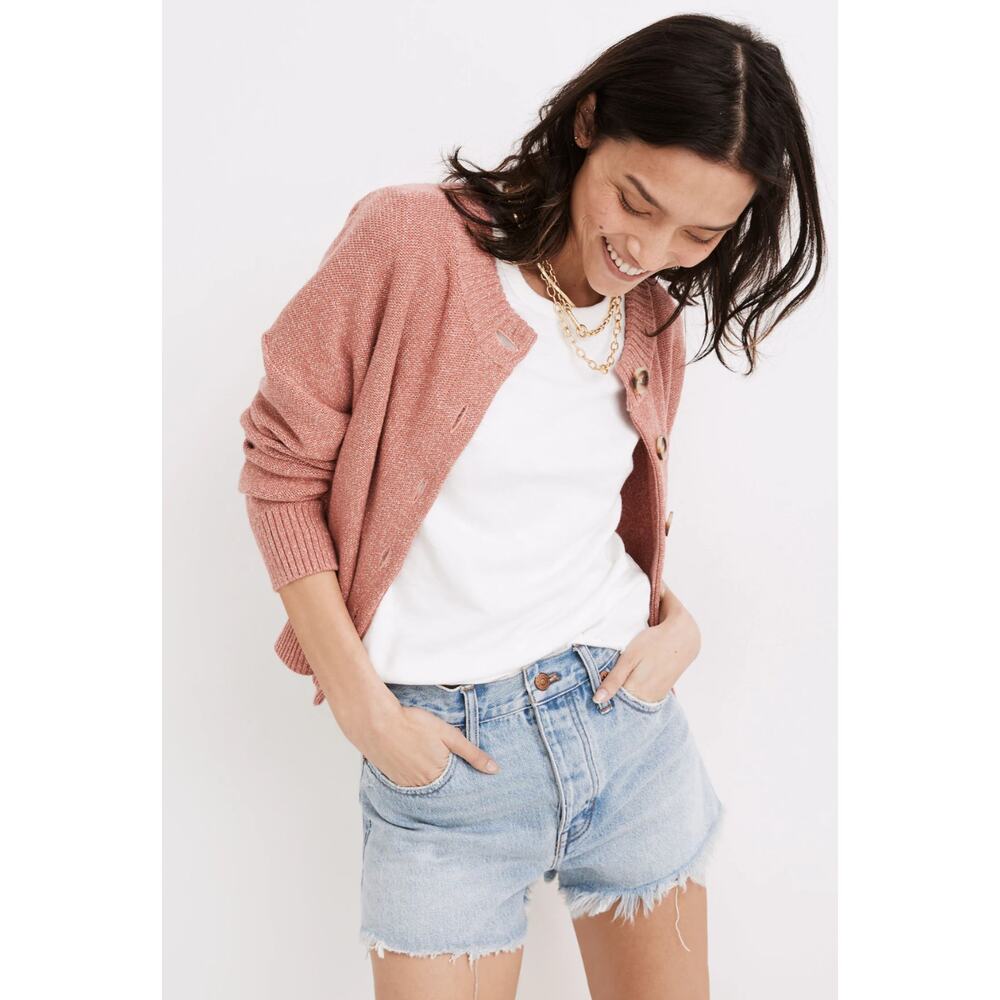 Madewell Relaxed Denim Shorts in Cedarcroft Wash Size 29‎